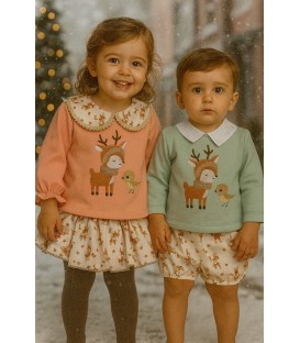 conjunto dulce reno/pajarito