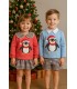 conjunto navidad pinguino
