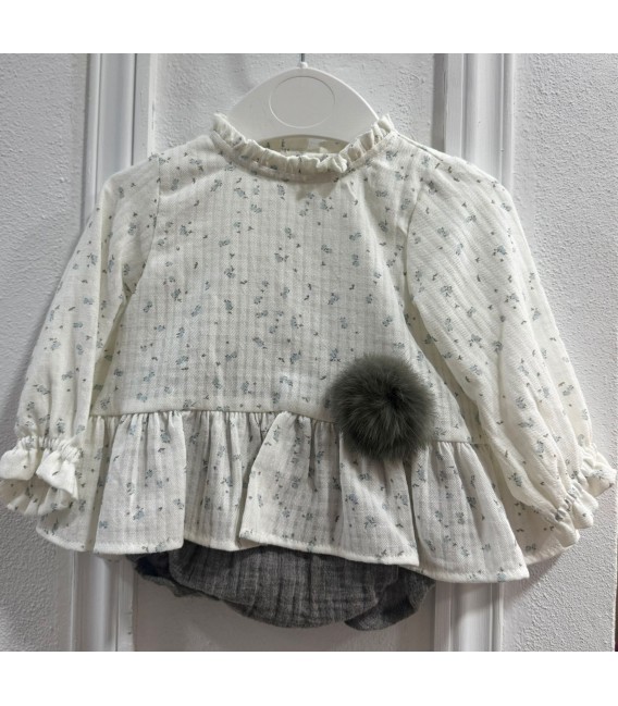 Camisa con cubrepañal