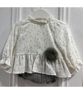 Camisa con cubrepañal