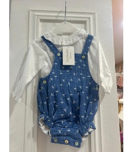 Peto mas camisa de plumeti