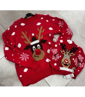 Jersey Familiar navidad reno