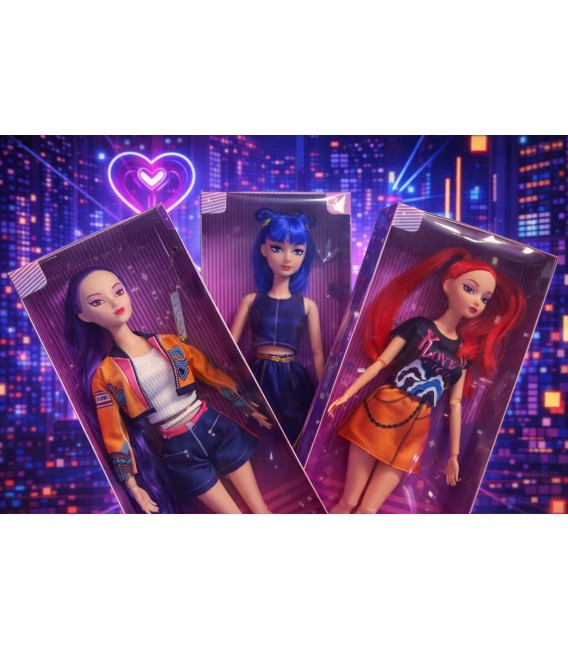 Muñecas k-pop cantan