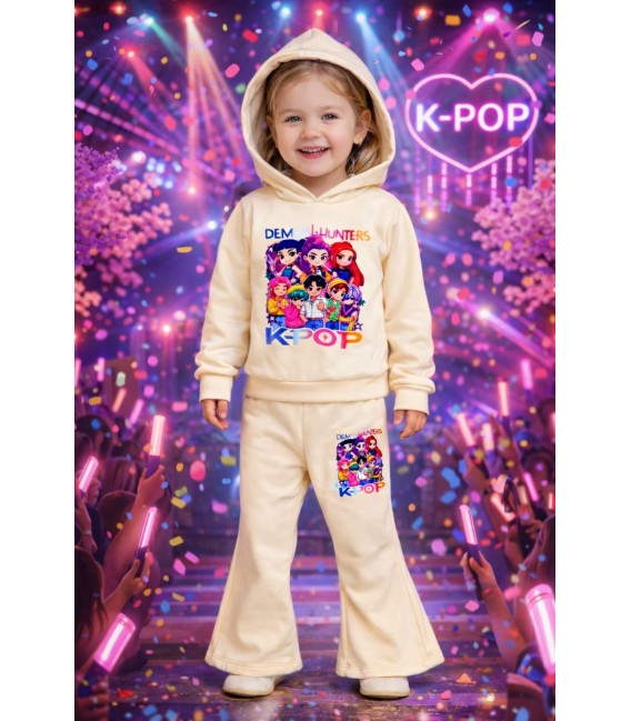 Chándal beige k-pop