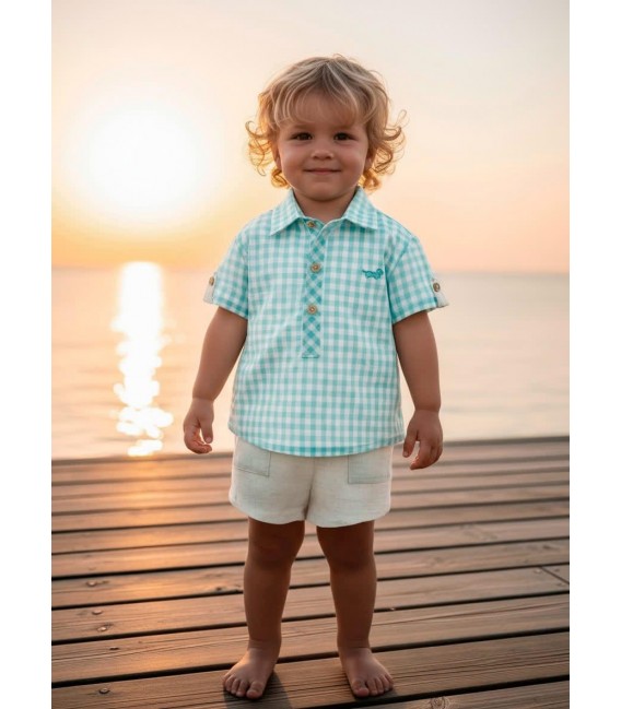 Familia Modena Conjunto Niño Camisa