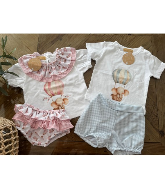 conjunto elefante globo