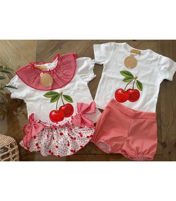 conjunto cerezas