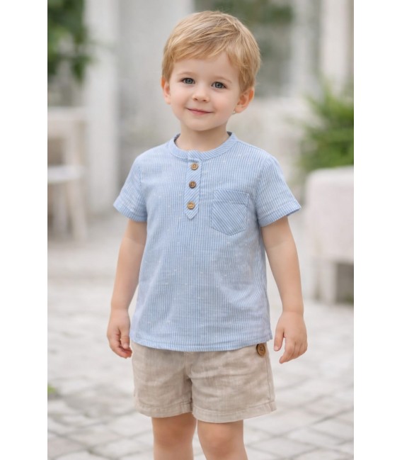 Familia Palma Violeta Conjunto niño Camisa