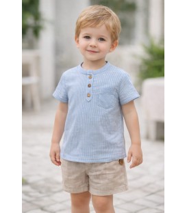 Familia Palma Violeta Conjunto niño Camisa