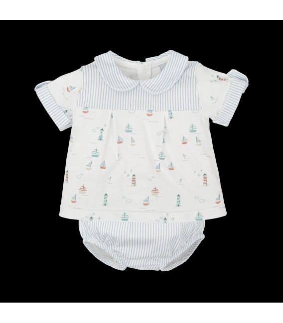 Conjunto Dos Piezas Niño Barquito