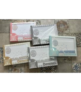 Sabana Cocha Oso Franela de Algodón