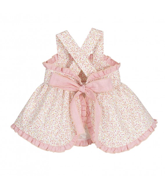 vestido con braguita coral