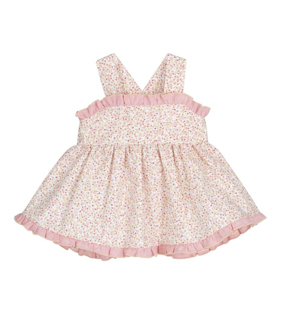 vestido con braguita coral