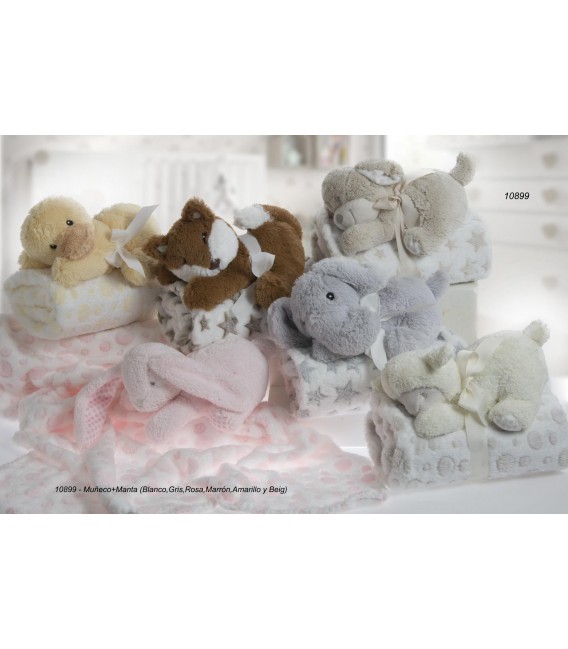 Caja Manta y Peluche