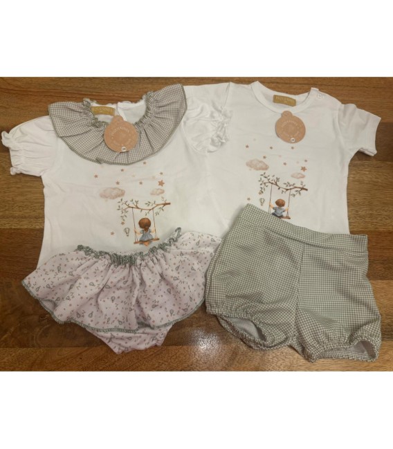 conjunto columpio rama