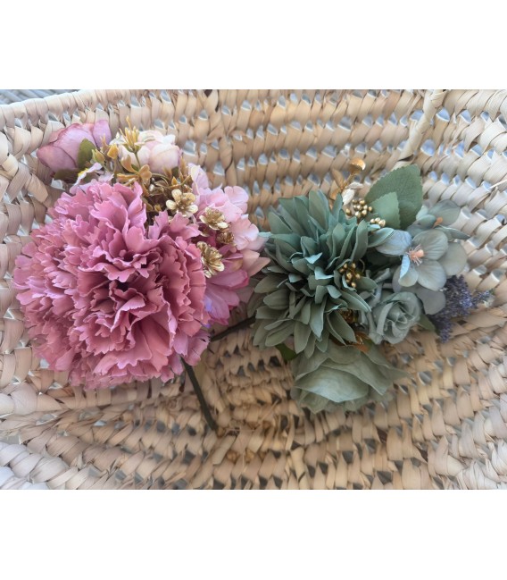 ramilletes con ramillete dorados