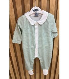 Pijama enterizo verde