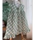 vestidos cuadros verdes