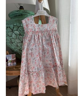 vestidos rosas empolvado