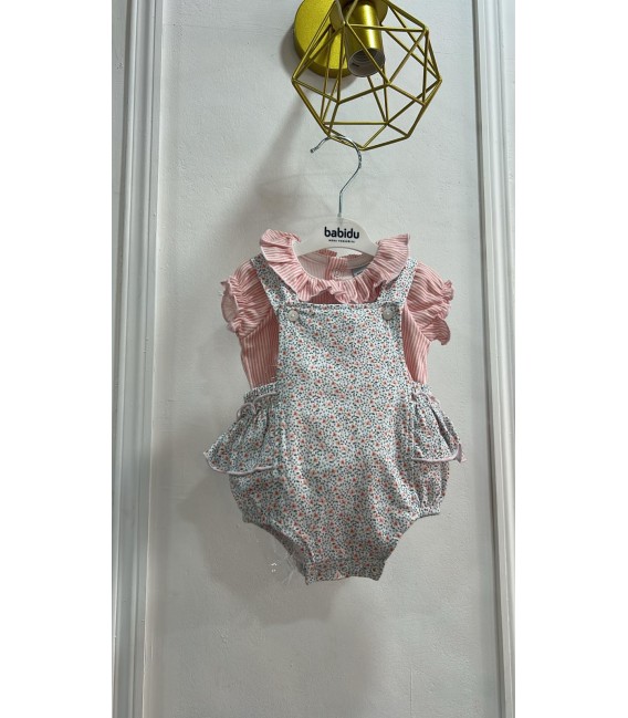 Conjunto de dos piezas floral