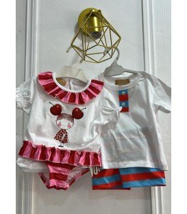 Conjunto baño guinda
