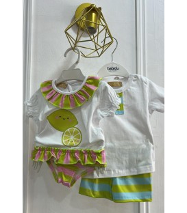 Conjunto baño limon