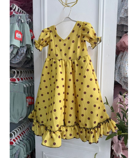 Vestido Canastero Amarillo