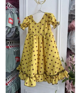 Vestido Canastero Amarillo
