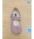 ZAPATO BOTÓN ROSA