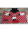 Poncho Minnie lunares con orejitas