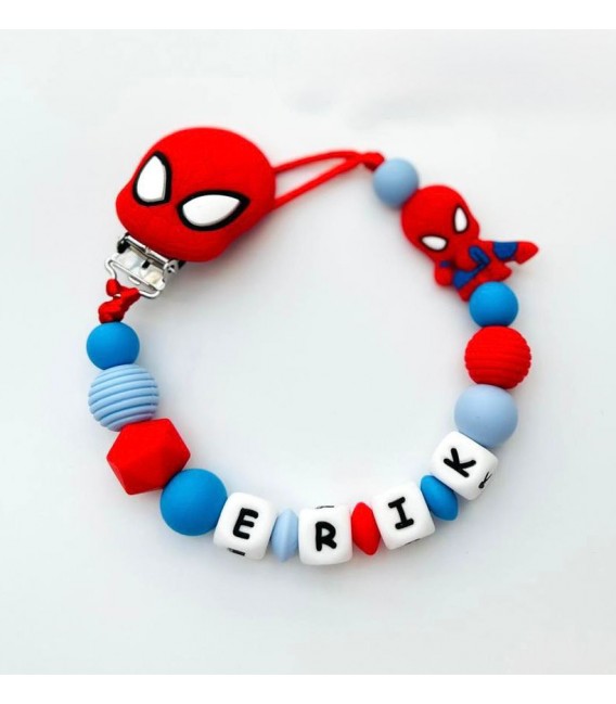 Cadena Silicona Spiderman