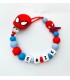 Cadena Silicona Spiderman