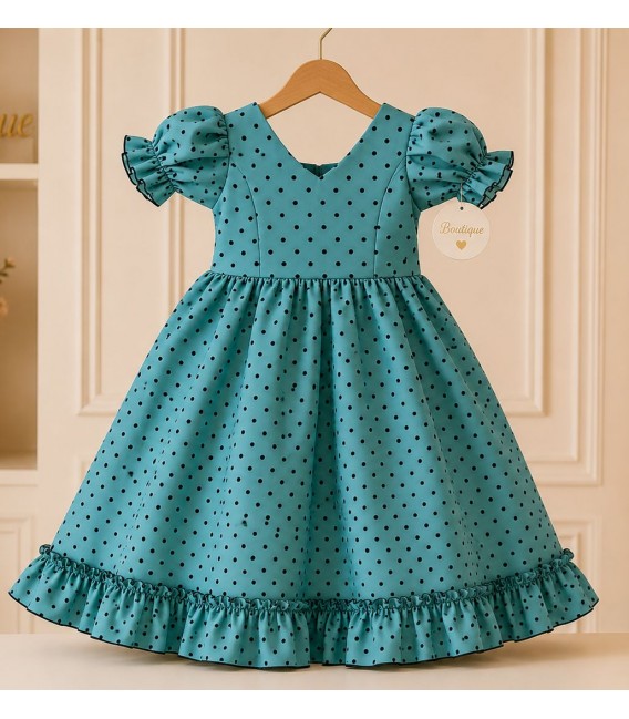 Vestido flamenca canastera