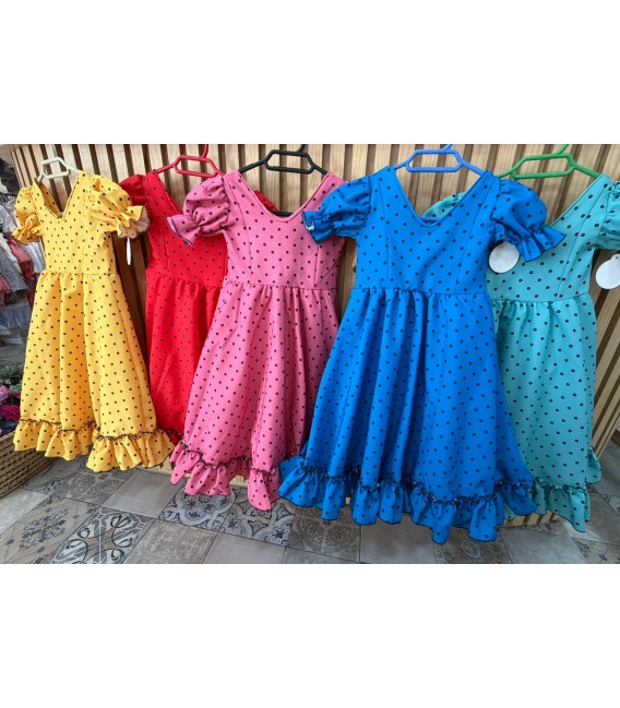 Vestido flamenca canastera
