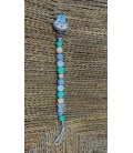 Cadena Conejito Celeste