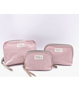 Pack de 3 neceser rayas