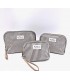 Pack de 3 neceser rayas