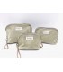Pack de 3 neceser rayas