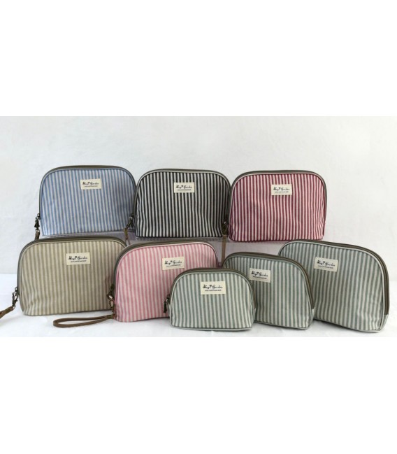 Pack de 3 neceser rayas