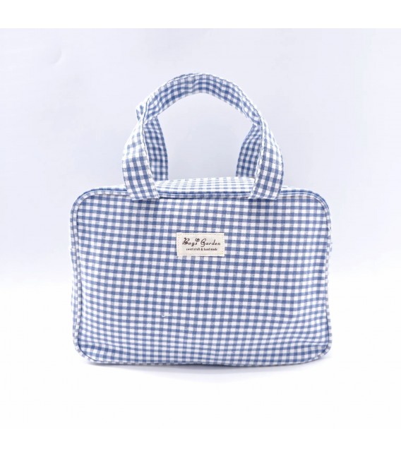 bolso cuadrado vichy