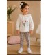 conjunto leguins flores