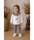 Conjunto mayas flores bailarina