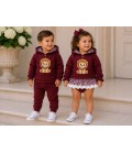 CONJUNTO BURDEOS LEON