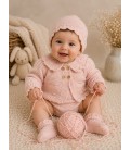 conjunto tres piezas rosa
