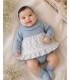 Vestido Lana Azul