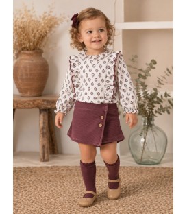 Conjunto Falda Pantalon meira