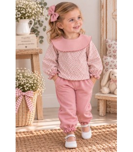 Chandal Cuello Rosa
