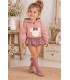 conjunto Disney moña vichy