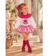 conjunto tulipán rosa chicle