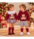 conjunto navidad oso